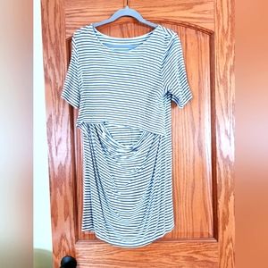 Striped Nursing Top